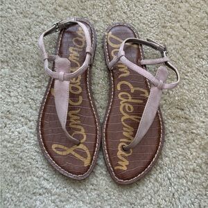 Sam Edelman pink and brown sandals